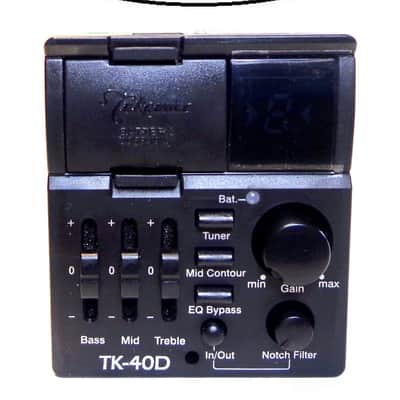 Takamine TK-40D Preamp for G Series Split Saddle Guitars - TGP0885D image 1