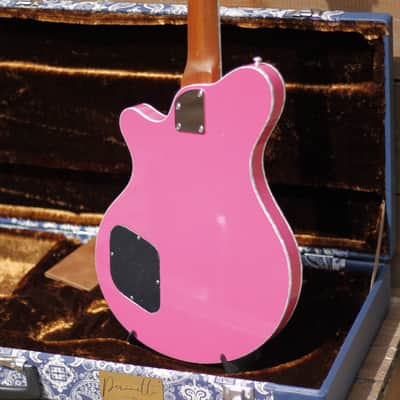 Perinetti Lancia Semi-Hollow - Pink Gold Sparkle image 16