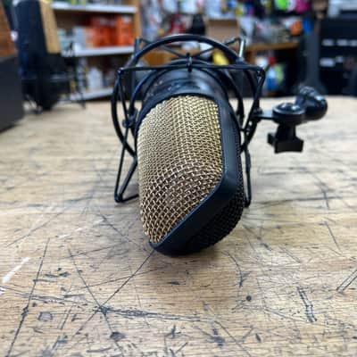 CAD Equitek E300-2 Large Diaphragm Multipattern Condenser Microphone 2000s - Black and Gold image 5