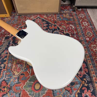 Fender Mustang Traditional 60's Olympic White Rosewood image 7