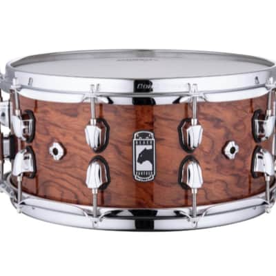 Mapex Black Panther 14x6.5" Shadow 7-Ply Birch/Walnut Snare Drum Wood: Deep/Dark | Authorized Dealer image 6