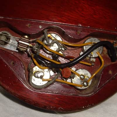 Gibson SG Les Paul 1962 - Cherry Red - Sideways Vibrola image 14