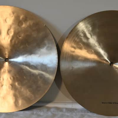 Sabian 13" HHX Groove Hats Pair Natural Finish Hi-Hats image 10
