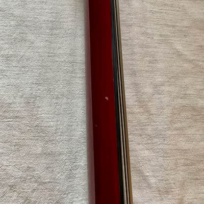 NS Design WAVc 5 String Full Size Electric Upright Bass 2025 - Transparent Red image 10