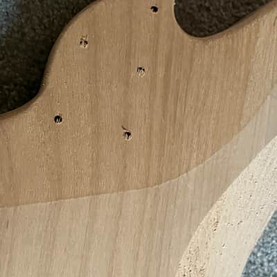 Fender Ultra II Meteora body bass unfinished image 6
