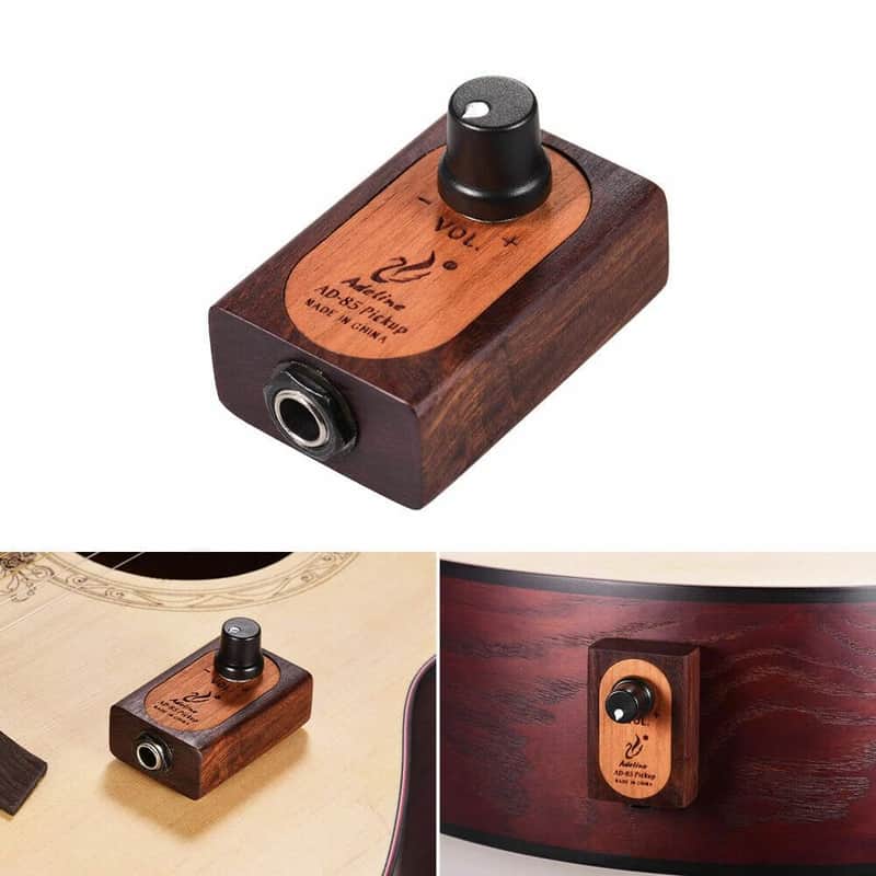 Wooden Guitar Sound Pickup for Classic Folk Guitars Violin Ukulele AD-85 image 1