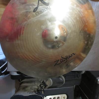 Zildjian 20" A Custom Sizzle Ride Cymbal 2002 - 2018 - Brilliant image 1