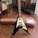 1995 Gibson Jimi Hendrix RCA 25th Anniversary '69 Flying V Reissue - Black Ebony