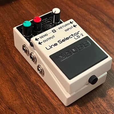 Boss LS-2 Line Selector (Silver Label) 1991 - Present - White image 3