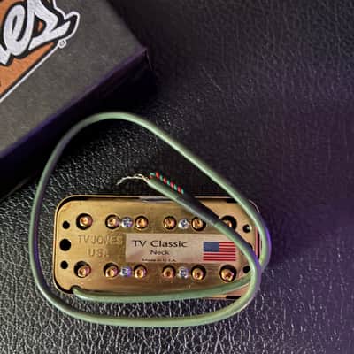 TV Classic Neck Pickup (Gold) w/ Universal Mount image 3