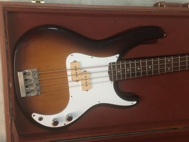 Vintage 1982 Washburn Force 4 Electric Bass Tobaccoburst