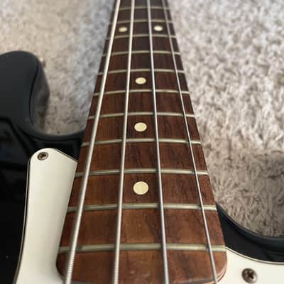 Fender Standard Jazz Bass Vintage 1998 MIM Black Rosewood 4-String Bass Guitar image 8