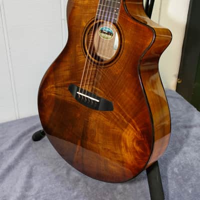 Breedlove Pursuit Exotic S Concert CE 12-String All Myrtlewood 2021 - Present - Amber image 4