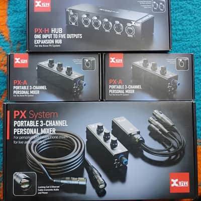 Xvive PX Personal Mixer and Headphone Amp System for Three Piece Group image 1