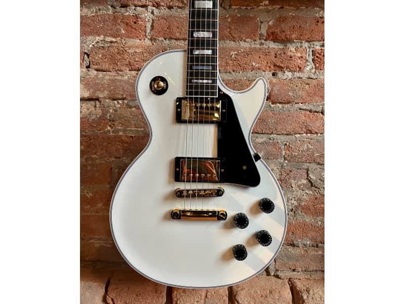 Gibson Les Paul Custom Alpine White image 1