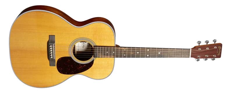 Martin Guitare acoustique, 000E Retro Plus Granadillo, FG, épicéa torréfié/gran, avec étui souple image 1