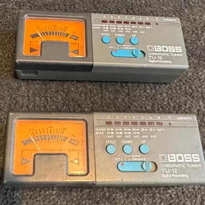 Boss TU-12 Chromatic Tuner 1983 - 2008 - Gray image 1