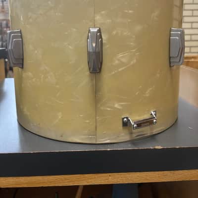 Leedy & Ludwig 3160 "Triumphlal" 15"x12" Parade Snare Drum - Marine Pearl (1952) image 9