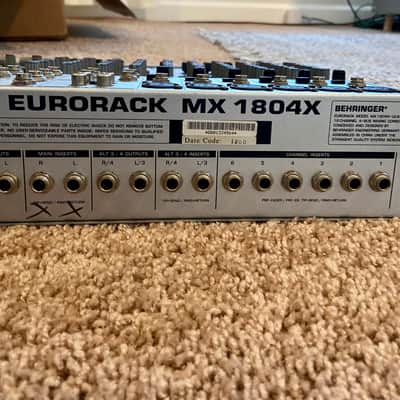 Behringer  Eurorack MX1804X Mixer Silver image 11