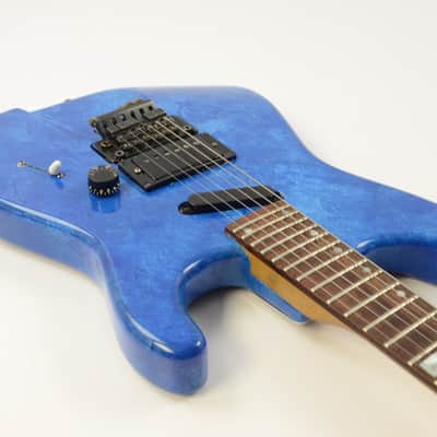1988 Jackson USA 88 Limited Edition Electric Guitar - Blue Denim w/ Case image 7