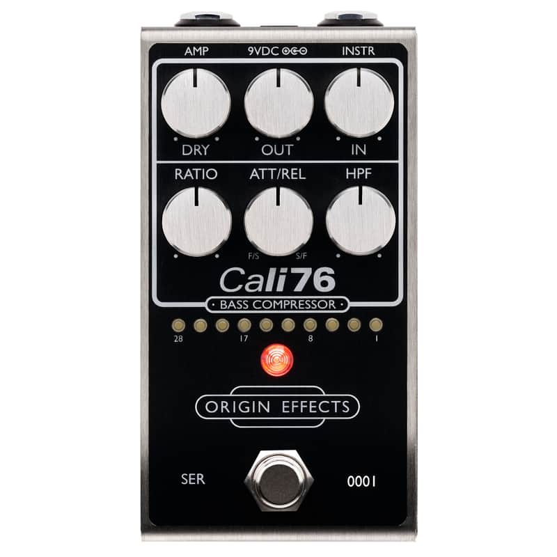 Origin Effects Cali76 Bass Compressor Pedal Black Edition OEX-0068-00 image 1