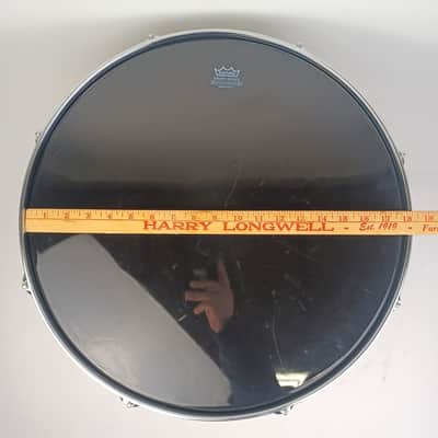 Ludwig 10x18"Stainless Steel Bass Drum/Timp-Tom#700 Vintage 1977 Jazz Blue/Olive image 11