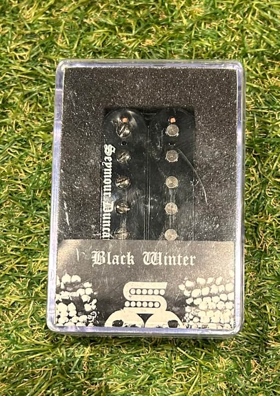 Seymour Duncan Black Winter Bridge Humbucker 2010s - Black image 1