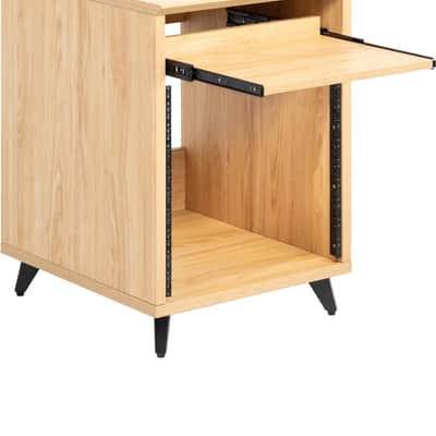 GATOR FRAMEWORKS GFW-ELITEDESKRK-MPL Bureau studio - Meuble rack studio 10U érable image 3