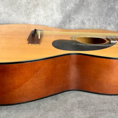 Yamaha FG-75 Folk Guitar 1968 - 1974 - Natural image 9