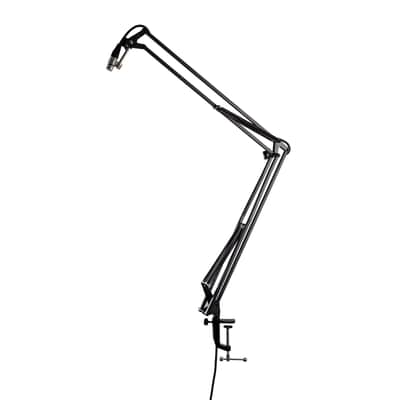 Gator Frameworks GFWMICBCBM1000 Desk-Mounted Broadcast Boom Mic Stand