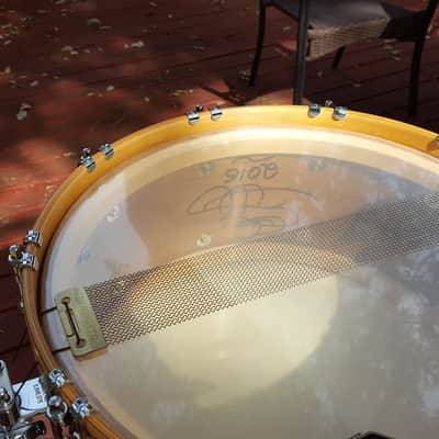 Craviotto 6.5x14  2016  Walnut  SIGNED.  Buy it with or without Wood Hoops - pick your price! image 8