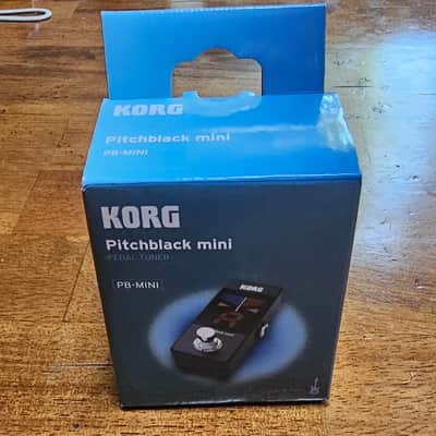 Korg Pitchblack Chromatic Guitar/Bass Tuning Pedal 2010s - Black image 1