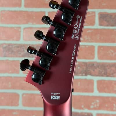 ESP LTD M-1000 Electric Guitar - Candy Apple Red Satin image 12