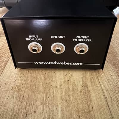 Weber MiniMass 50-Watt Attenuator 2010s - Black w/cables image 2