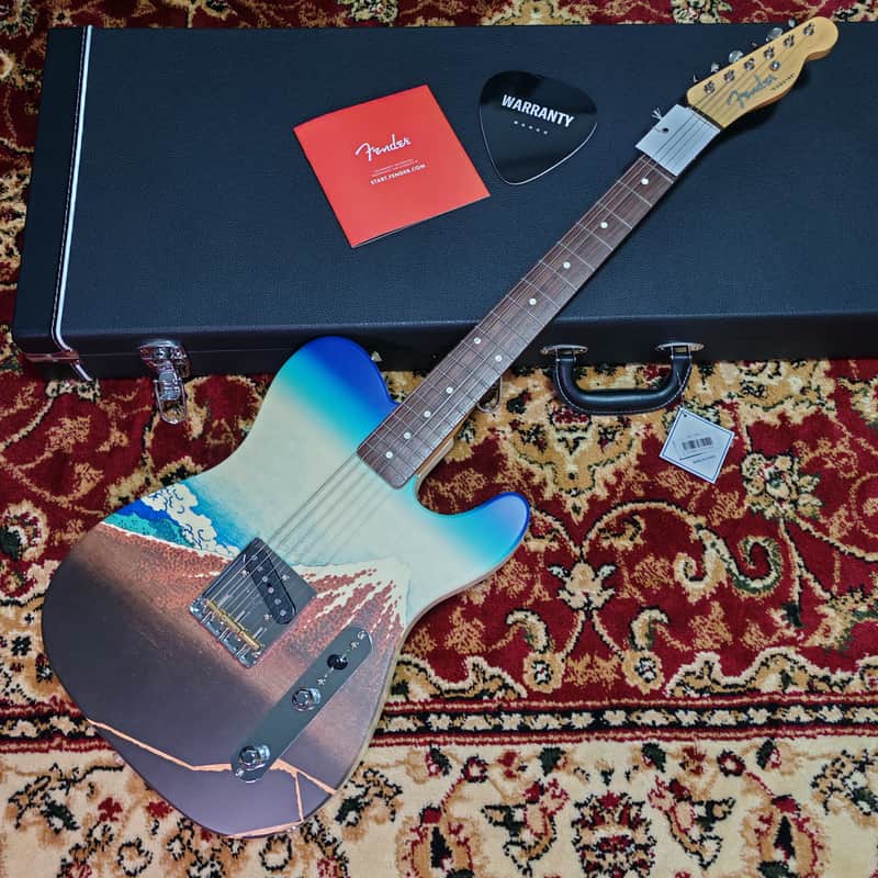 Fender MIJ Art Canvas Esquire | Reverb