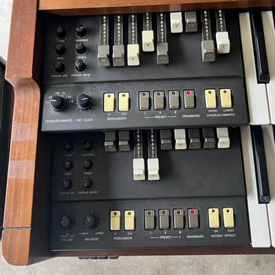 Rare Korg BX-3 Double Manual Analog Tonewheel Organ w/Case image 2