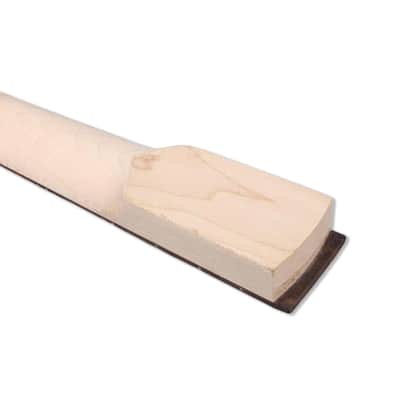 Maple Guitar Neck Reversed Head 22 fret 25.5 inch Rosewood Fretboard Bolt on heel image 4