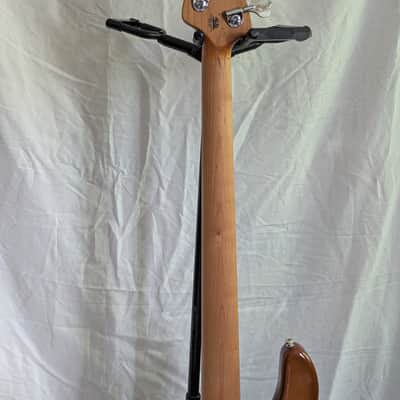 Ernie Ball Music Man StingRay Special 4 H 2024 Hot Honey Roasted Maple Neck Mono Case image 6