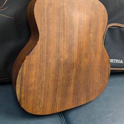 Ortega Hydra Double Neck Tenor Electric Ukulele - Natural Ovangkol w/Gigbag image 15