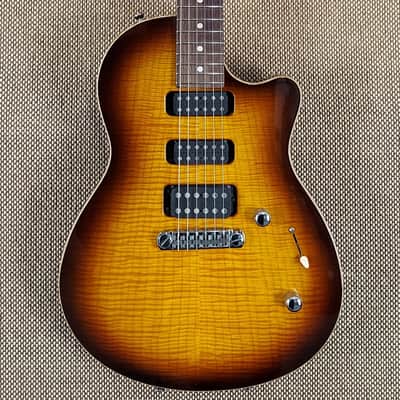 Tom Anderson Guitarworks Atom CT Flame Top | Reverb
