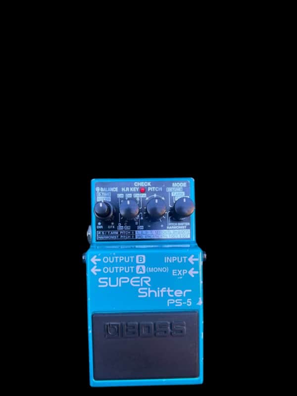 Boss PS-5 Super Shifter (Dark Gray Label) 1999 - Present - Blue image 1