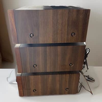 Pioneer TX‑600 (Tuner) QC‑800 (Control Amp / Preamp) QM‑800 (Power Amp) 1970 - Wood Grain image 2