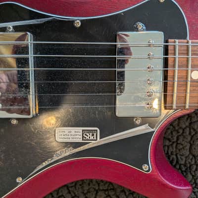 PRS S2 Singlecut Standard Satin 2016 - 2019 - Vintage Cherry (No birds) image 5