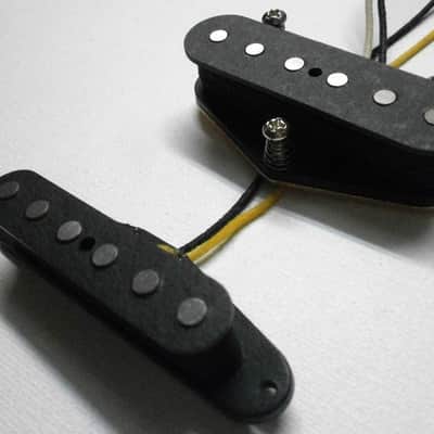 Telecaster Broadcaster GUITAR Pickups SET Bridge A2 Neck A5 Hand Wound Fits Fender by Q pickups image 4