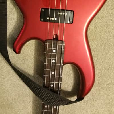 Aria Pro II RSB 80's RED bass guitar image 7