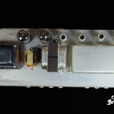 COLLECTOR GRADE! 1962 Fender Bassman 6G6-B Blonde (with original covers and speaker cable) image 13