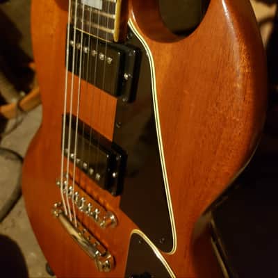 1972 Gibson SG Deluxe, Natural, Hardshell Case image 18