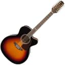 Takamine GJ72CE-12 12-String Acoustic-Electric Guitar - Brown Sunburst