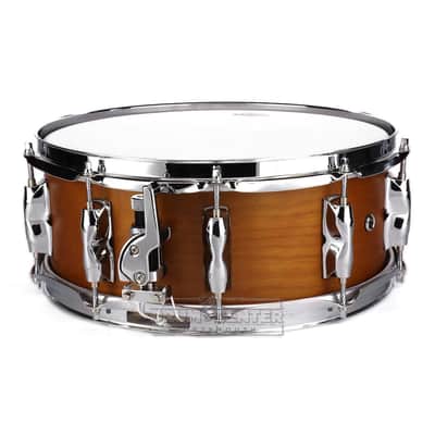 Yamaha Recording Custom Wood Snare Drum 14x5.5 Real Wood image 7