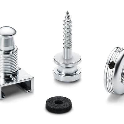 Schaller S-Locks Chrome Strap Lock System *Free Shipping in the USA* image 2